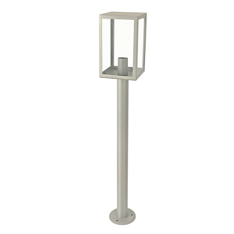 ^SAND GREY LUMINAIRE CELIA 1XE27 IP44 WITH POLE & CLEAR GLASS CELIA1POG