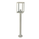 ^SAND GREY LUMINAIRE CELIA 1XE27 IP44 WITH POLE & CLEAR GLASS CELIA1POG