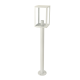 ^SAND WHITE LUMINAIRE CELIA 1XE27 IP44 WITH POLE & CLEAR GLASS CELIA1POWH