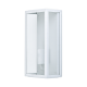 ^SAND WHITE WALL LUMINAIRE CELIA 1XE27 IP44 WITH CLEAR GLASS CELIA1WWH