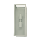 ^SAND GREY WALL LUMINAIRE CELIA 2XE27 IP44 WITH CLEAR GLASS CELIA2WG