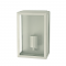 ^SAND GREY WALL LUMINAIRE CELIA MINI 1XE27 IP44 WITH CLEAR GLASS CELIAM1WG