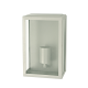 ^SAND GREY WALL LUMINAIRE CELIA MINI 1XE27 IP44 WITH CLEAR GLASS CELIAM1WG