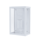 ^SAND WHITE WALL LUMINAIRE CELIA MINI 1XE27 IP44 WITH CLEAR GLASS CELIAM1WWH