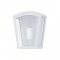 ^SAND WHITE WALL LUMINAIRE CELIA V 1XE27 IP44 WITH CLEAR GLASS CELIAV1WWH