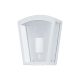 ^SAND WHITE WALL LUMINAIRE CELIA V 1XE27 IP44 WITH CLEAR GLASS CELIAV1WWH