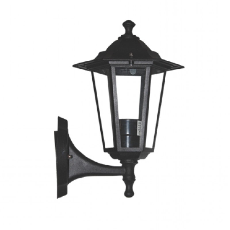 GARDEN LIGHT IP44 BLACK HI6021B