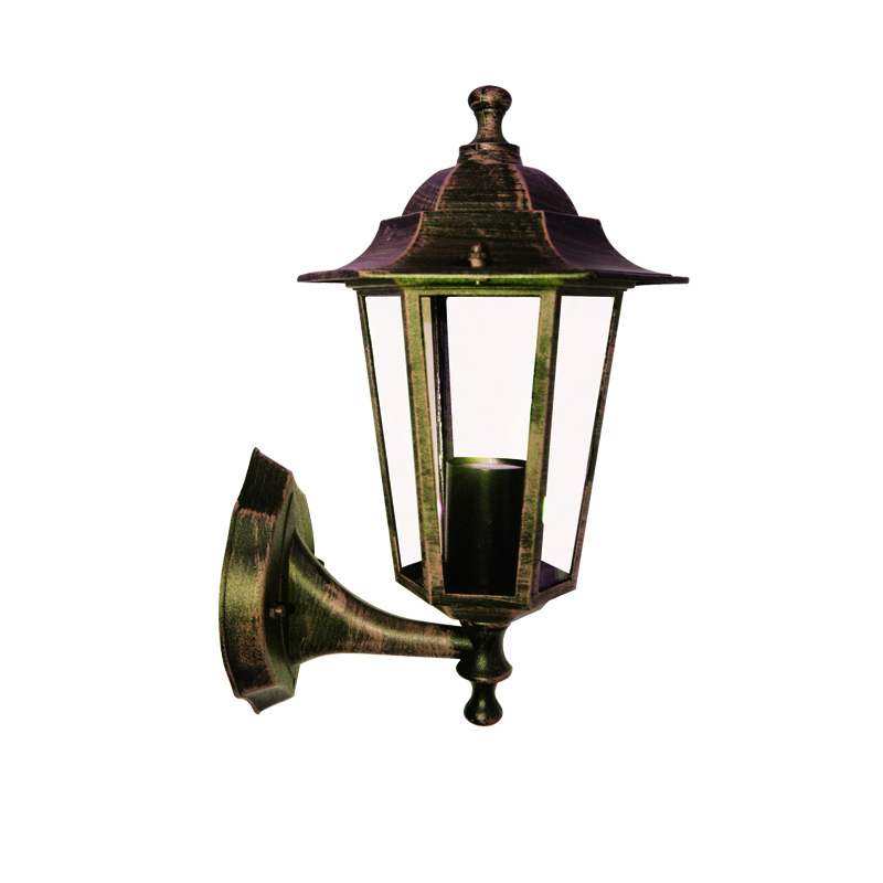 LANTERN HEXAGON RUST E27 UP HI6021R