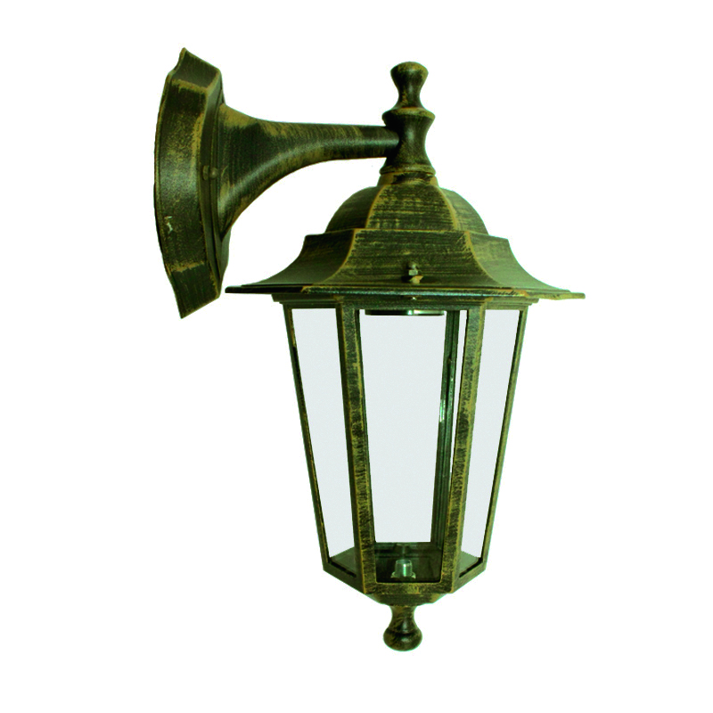 GARDEN LIGHT DOWN BLACK-GOLD HI6022GB