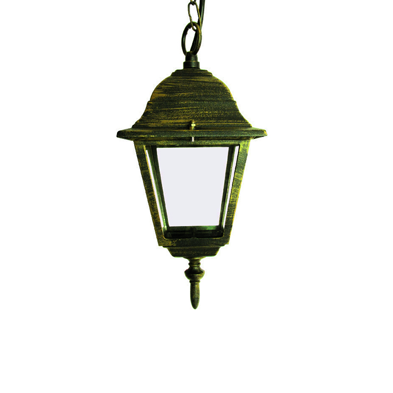 GARDEN SUSPENDED LIGHT BLACK-GOLD HI6045GB