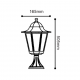 GARDEN LIGHT BLACK GREEN HI6173V
