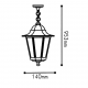 GARDEN LIGHT BLACK HI6175B