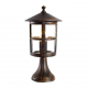 GARDEN LIGHT COLUMN RUST 39X21cm HI6503