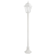 4S PLASTIC FLOOR GARDEN WHITE LUMINAIRE 100CM Ε27 IP44 PLGP5W