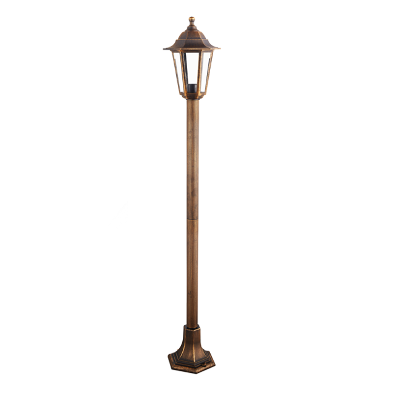 6S PLASTIC FLOOR GARDEN RUST LUMINAIRE 100CM E27 IP44 PLGQ5R