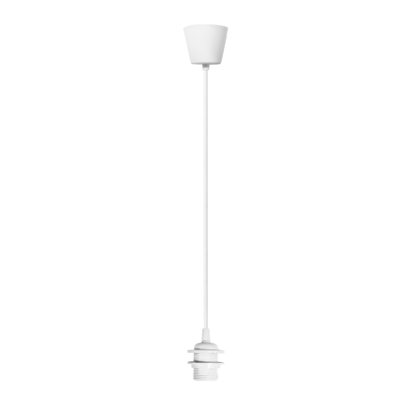 HANGING CABLE WHITE 80CM E27 AC.18W