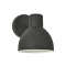 ^SAND BLACK WALL LUMINAIRE BERO MINI 1XE27 MAX.10W LED IP44 WITH OPAL PC DIFFUSER BEROM1WBK
