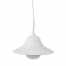 ^SAND WHITE PENDANT LUMINAIRE JULIE 1XE27 IP44 WITH OPAL GLASS JULIE1PWH