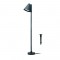 ^GU10 POST LUMINAIRE 230V AC DARK GREY IP65 MAX.20W WITH SPIKE AND BASE LG2134G-600