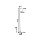 ^GU10 POST LUMINAIRE 230V AC DARK GREY IP65 MAX.20W WITH SPIKE AND BASE LG2134G-600