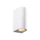 ^GU10 WALL LUMINAIRE 230V AC MATT WHITE IP65 MAX.2X35W LG2202GU10W