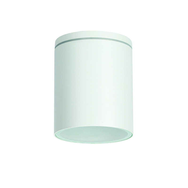 ^GU10  ROUND CEILING LUMINAIRE 230V AC MATT WHITE IP65 GU10 MAX.35W LG2301GU10W