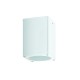 ^E27 PAR30 SQUARE  CEILING LUMINAIRE 230V AC MATT WHITE IP65 MAX.35W LG2402E27W