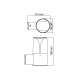 ^E27 WALL LUMINAIRE 230V AC DARK GREY IP54 MAX.23W LG8304G ^E27 WALL LUMINAIRE 230V AC DARK GREY IP54 MAX.23W LG8304G