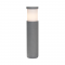 ^POST LUMINAIRE 560MM IP65 E27 Max.7W BLACK CEMENT & PC DIFFUSER MK031B-560