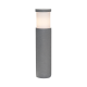 ^POST LUMINAIRE 560MM IP65 E27 Max.7W BLACK CEMENT & PC DIFFUSER MK031B-560