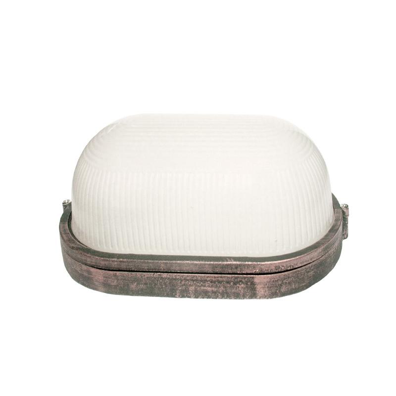 BULK HEAD E27 272MM RUST WITHOUT GRID HI5022R