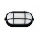 BULK HEAD Ε27 208mm BLACK WITH GRID HI5031B