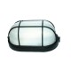 BULK HEAD Ε27 208mm BLACK WITH GRID HI5031B