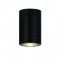 GU10  ROUND CEILING LUMINAIRE 230V AC MATT BLACK IP65 GU10 MAX.7W SL7033B