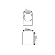 GU10 WALL LUMINAIRE PLASTIC 230V AC DARK GREY IP65 MAX 3W LED SL8110GU10G GU10 WALL LUMINAIRE PLASTIC 230V AC DARK GREY IP65 MAX 3W LED SL8110GU10G