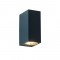GU10 WALL LUMINAIRE PLASTIC 230V AC DARK GREY IP65 MAX.2X3W LED SL8111GU10G