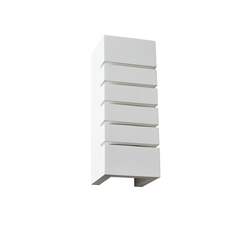 ^ PHASING OUT GYPSUM WALL LUMINAIRE 1XE14 PINTO 9,5x9x24,5CM G85041W