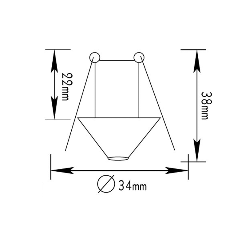 DOWN LIGHT FOR G4 LAMP W BS3153AW