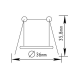 Down light for G4 lamp GM BS3153NGM