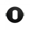 ^  SPOT Νο618 ROUND OVAL BLACK ALUMINUM H88 BS618B