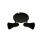 DOUBLE ADJUSTABLE CEILING SPOTLIGHT R63 No97 BLACK AC.04597Y2