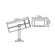 INTERIOR FLOOD LIGHT BLACK 150W AC.045H75B