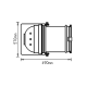 FLOOD LIGHT PAR64 1000W AC.045XFST5