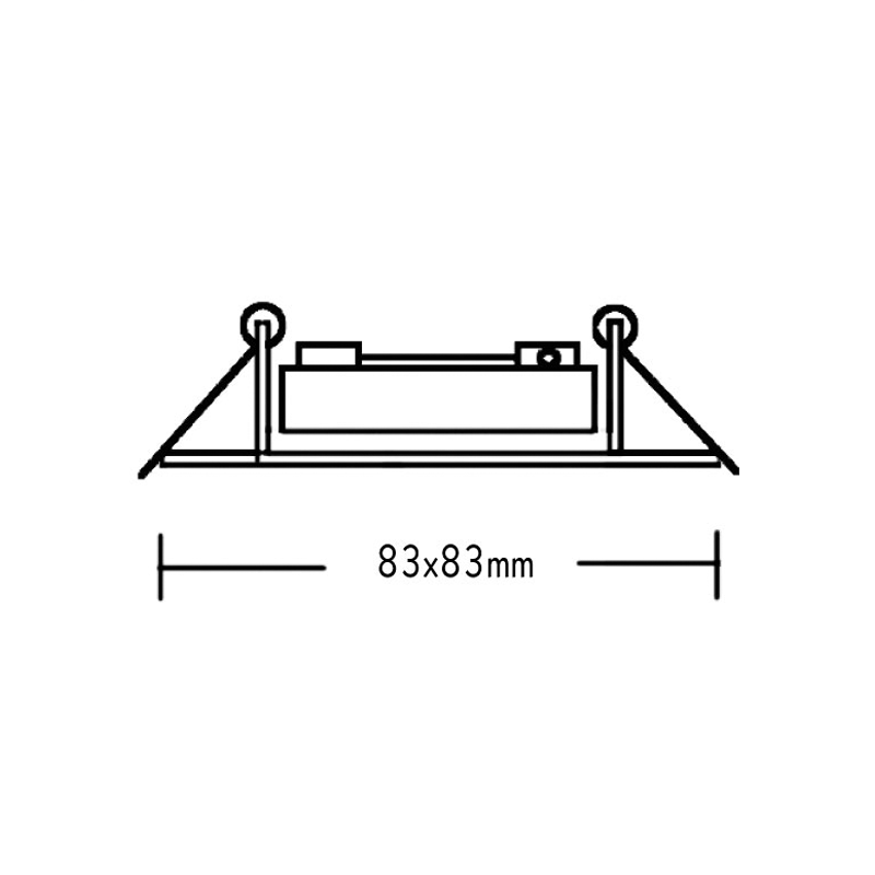 Down light 3261 MR16 GM BS3261GMMR16
