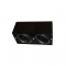 ^  SPOT CEILING AR111 DOUBLE BLACK 150x300x120 MCDAR2B