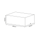 ^  SPOT CEILING AR111 TRIPLE WHITE 150x450x120 MCDAR3W