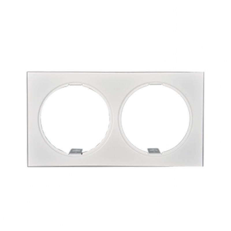 CONSOLE II SILVER RECTANGLE EMPTY SDLCB2180F