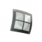 # SPOT SQUARE RECTANGULAR MR16 NICKEL MAT XFWL2A