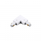 ANGLE 90° 2 WIRES WHITE 2WLW
