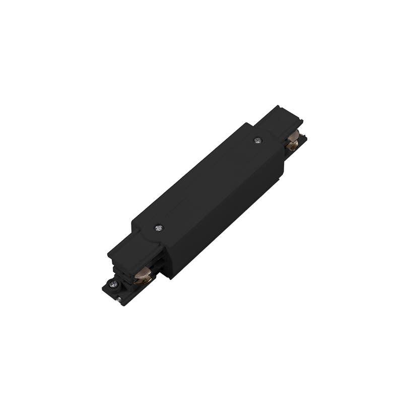 BLACK STRAIGHT CONNECTOR FOR 4 WIRES 4WIB